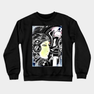 art deco sci fi ,Jacqueline Mcculloch Crewneck Sweatshirt